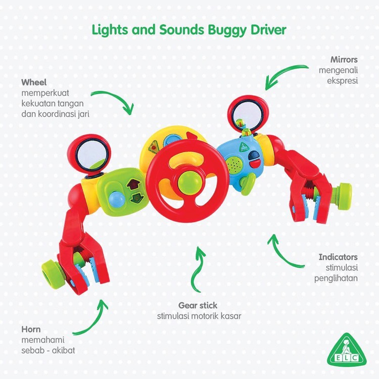 ELC LITTLE BUGGY STROLLER DRIVER